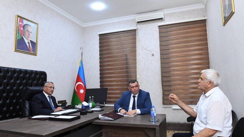 Dövlət Komitəsində vətəndaşların növbəti qəbulu keçirilib