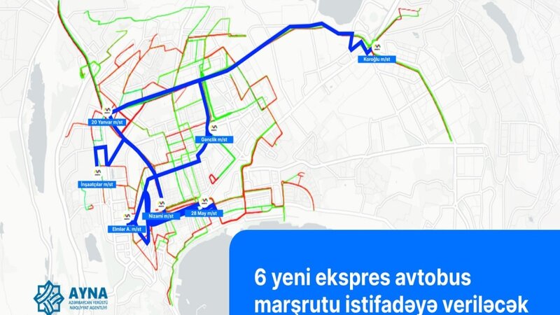 Metro xətlərinin ayrılması ilə bağlı əlavə ekspres xətlər yaradılacaq