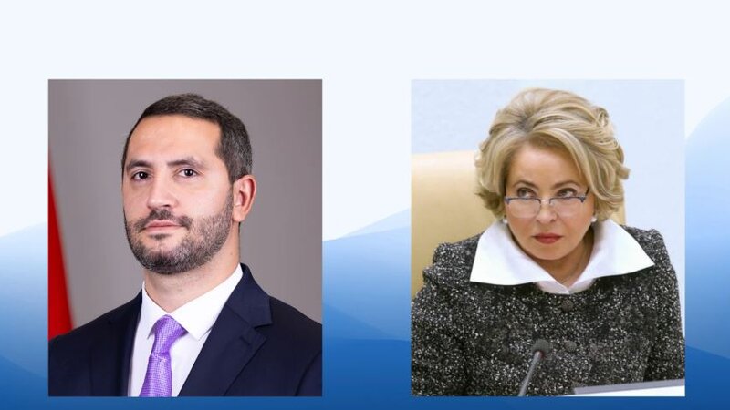 Ermənistan və Rusiya parlament sədrləri arasında telefon danışığı olub