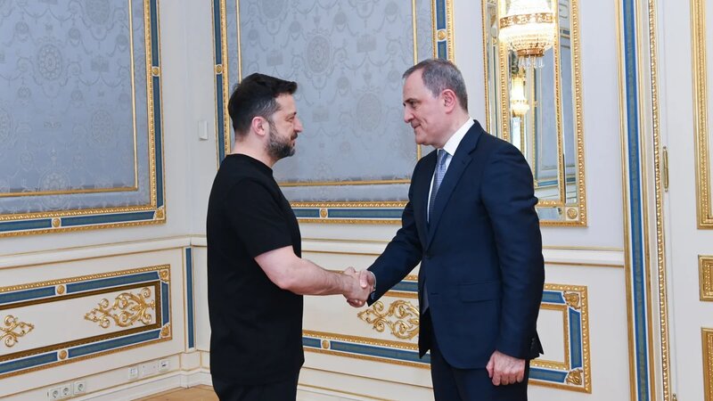 Azərbaycan ilə Ukrayna arasında strateji tərəfdaşlıq münasibətləri müzakirə edilib -