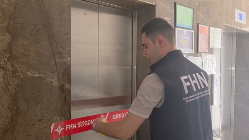 FHN Nərimanovda çoxmərtəbəli binanın liftlərinin istismarını dayandırdı-