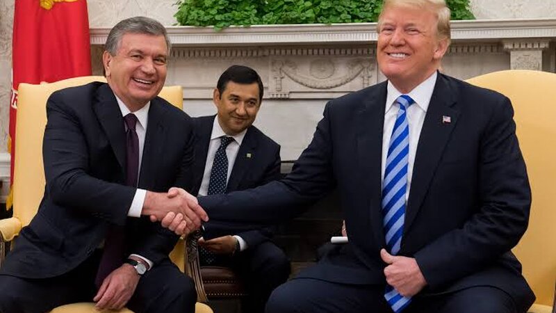 Mirziyoyev və Tramp ikitərəfli münasibətləri müzakirə ediblər