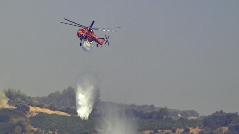 ABŞ-nin Yuta ştatında yanğınsöndürən helikopter qəzaya uğrayıb