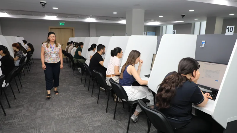 Rezidenturaya qəbul imtahanı keçirildi