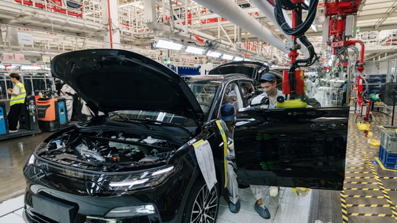 Çin elektromobillərinin Avropada satışı rekord həddə çatıb
