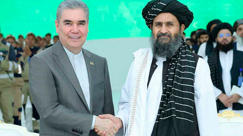Türkmənistan lideri Əbdülqəni Bəradərlə görüşdü
