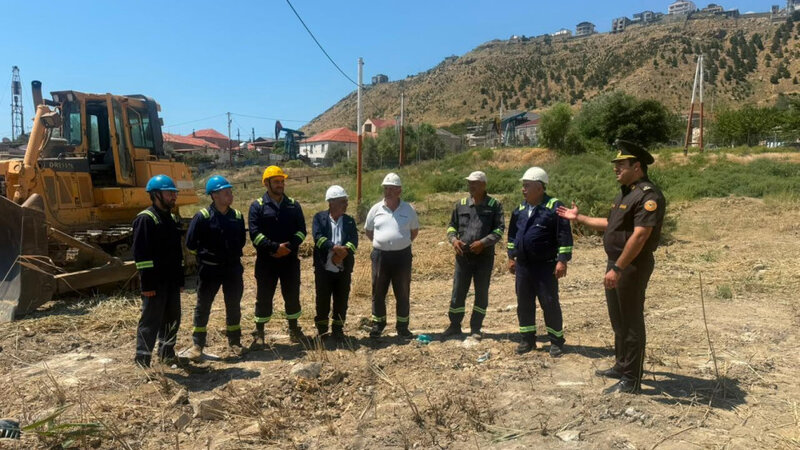 FHN yanğına səbəb olan əraziləri təmizləyib -