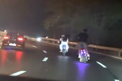 Bakıda moped sürücüsü həbs edildi