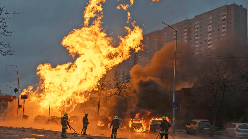 Ukrayna ordusu 29 enerji qovşağını və İES-i partlatdı