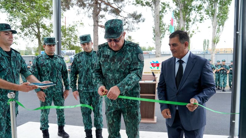 “Yalama” sərhəd komendantlığı xidməti istifadəyə verildi