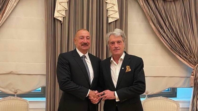 Viktor Yuşşenko Ukraynaya dəstəyə görə Prezident İlham Əliyevə təşəkkür edib