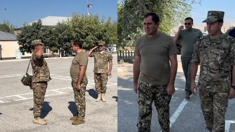 Ermənistan müdafiə naziri hərbi hissələrdə gözlənilməz yoxlama aparıb