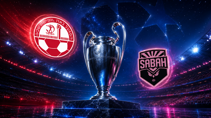 UEFA Çempionlar Liqası: "Hapoel" "Sabah" matçında ilk hissə başa çatdı -