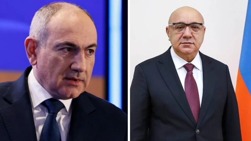 Paşinyan Ermənistanın Rusiyadakı səfirini geri çağırdı