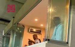 Azərbaycan millisinin baş məşqçisi “Zirə” - “İmişli” matçını tribunadan izləyir -