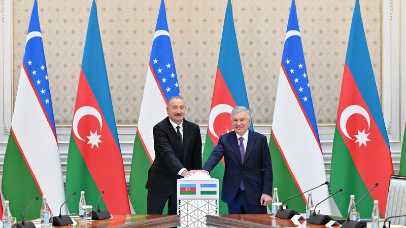 Azərbaycanın Özbəkistanda həyata keçirdiyi layihələrin açılış və təməlqoyma mərasimləri oldu