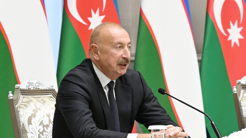 Azərbaycan lideri: İlk yardım Özbəkistan tərəfindən göstərilib