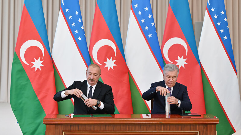 Yeni Daşkənd şəhərində “Azərbaycan” parkının təməli qoyulub