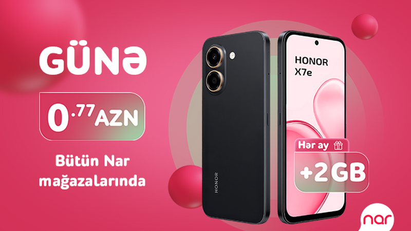 Günə 77 qəpiyə “Nar”dan smartfon!