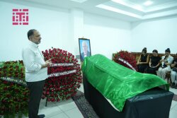 Tofiq Bakıxanov ilə Təzə Pir məscidində vida mərasimi başa çatdı -