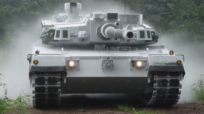 Polşa Rusiya ilə sərhəddə Koreya tankları yerləşdirir