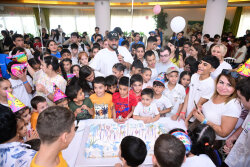 Mehriban Əliyevanın təşəbbüsü ilə uşaqlar üçün əyləncə tədbiri keçirildi -