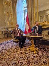 Azərbaycan və Türkiyənin Avstriyadakı səfirləri görüşdü