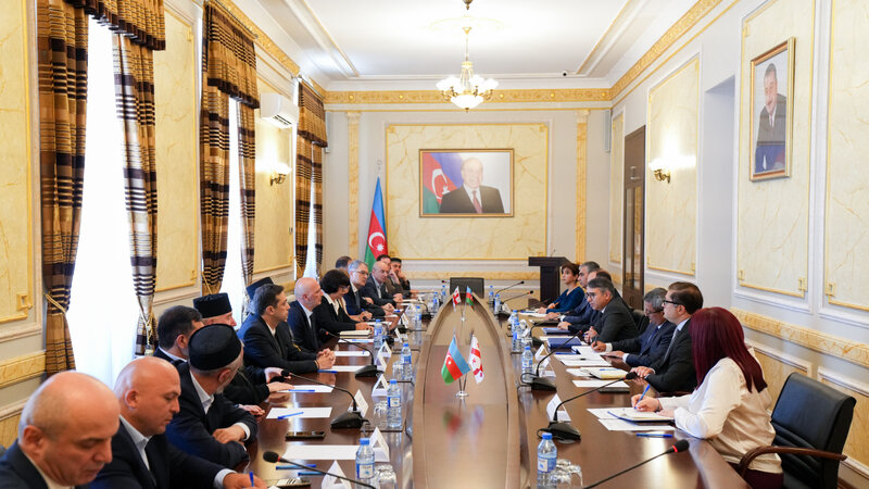Dövlət Komitəsində Gürcüstan nümayəndə heyəti ilə görüş keçirilib