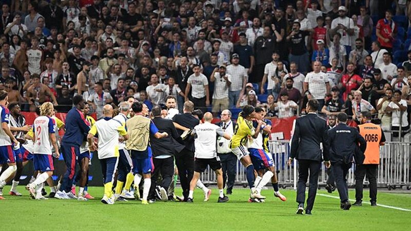 Çempionlar Liqası: “Lion” – “Fənərbağça” matçından sonra 6 nəfər saxlanıldı