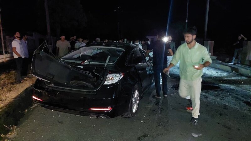 Lənkəranda ağır qəza: “Hyundai” aşıb, ərazi işıqsız qalıb - FOTO