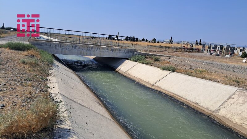 Tərtərdə 65 yaşlı kişi beton kanalda boğularaq öldü - FOTO