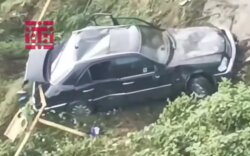 Gədəbəydə maşın aşıb, xəsarət alanlar var -