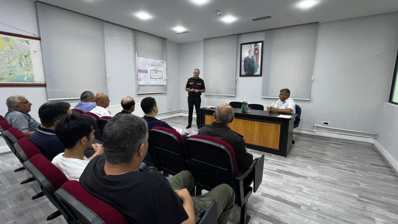 FHN-nin Bakı Regional Mərkəzi tərəfindən mülki müdafiə məşqləri keçirildi