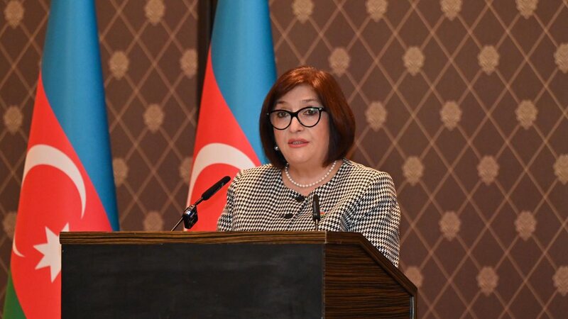 Sahibə Qafarova Cenevrədə diplomatik korpus təmsilçiləri ilə görüşdə çıxış edib
