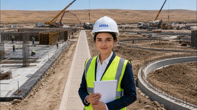 Müşfiqabadda kanalizasiya kollektoru və tullantı sutəmizləyici qurğunun tikintisi aparılır