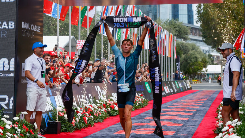Üç azərbaycanlı atlet “Alufar IRONMAN 70.3 Baku” triatlon yarışının qalibi oldu -