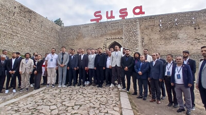 Üç ölkənin azərbaycanlı din xadimlərinin Şuşaya səfəri başlayıb - FOTO