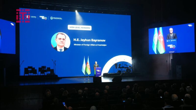Ceyhun Bayramov: Xəzərdə suyun səviyyəsinin azalması iqlim dəyişikliyinin bariz nümunəsidir