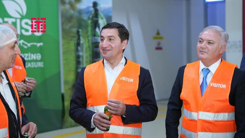 Xarici diplomatlar “İstisu” mineral su zavoduna baş çəkiblər - FOTOLAR