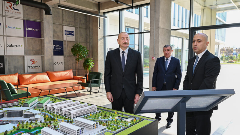 Prezidentin sosial media hesablarında "SABAH.city" ilə bağlı video paylaşılıb