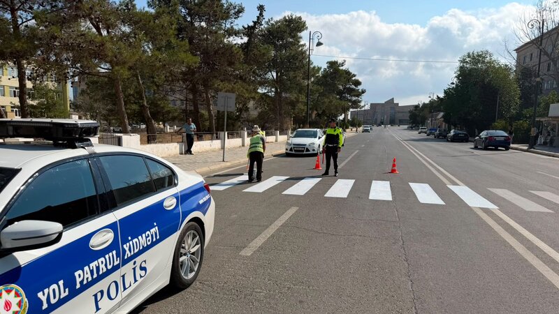 Neftçalada polis yeni dərs ili öncəsi yol təhlükəsizliyi tədbirlərini gücləndirdi -