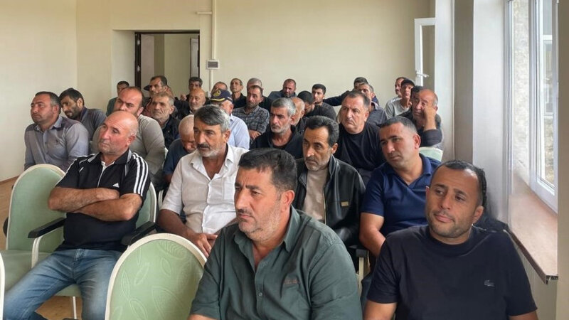 Lənkəranda kiçikhəcmli gəmi istifadəçiləri ilə görüş keçirildi