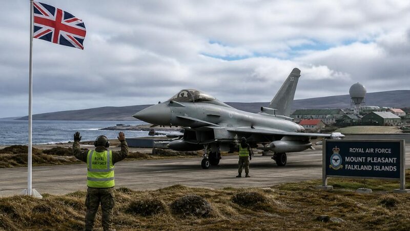 Britaniya mübahisəli adalara yeni qırıcılar göndərəcək