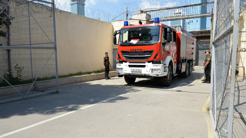 FHN cəzaçəkmə müəssisəsində təlim keçirdi -