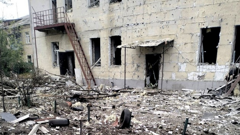 Rusiya son 24 saatda Donetskə 1100-dən çox zərbə endirib