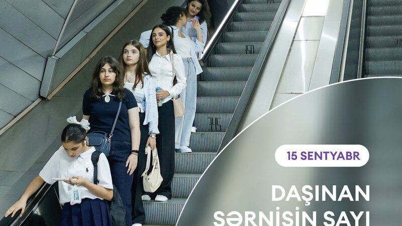 Ötən gün Bakı metrosundan 605 081 sərnişin istifadə edib