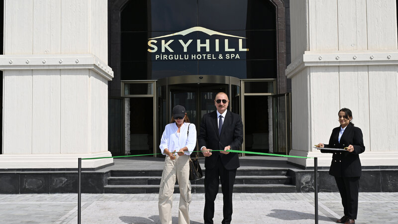 Şamaxıda “Pirqulu Park” hotelinin açılışı oldu -