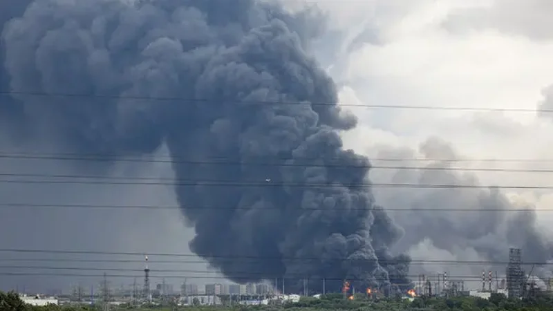 Ukrayna Yaroslavlda neft emalı zavodunu, Rostovda hərbi aerodromu vurdu