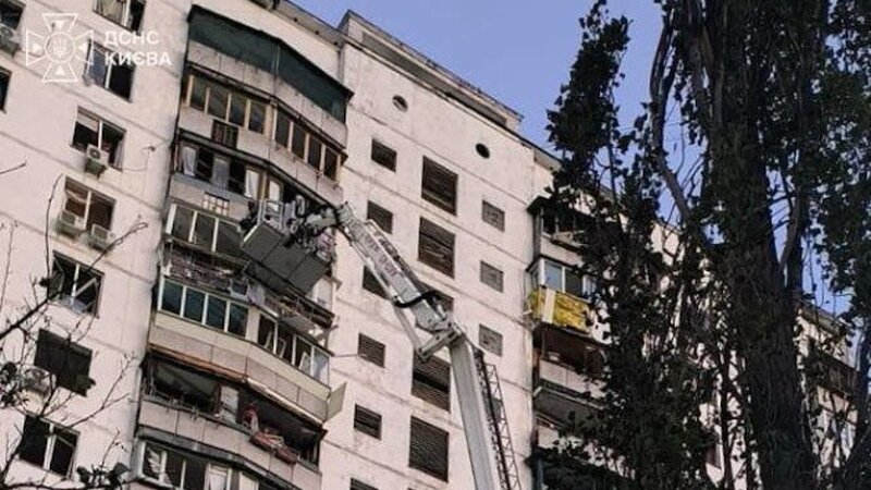 Kiyevdə Rusiya hücumu nəticəsində yaralananların sayı 18-ə çatdı