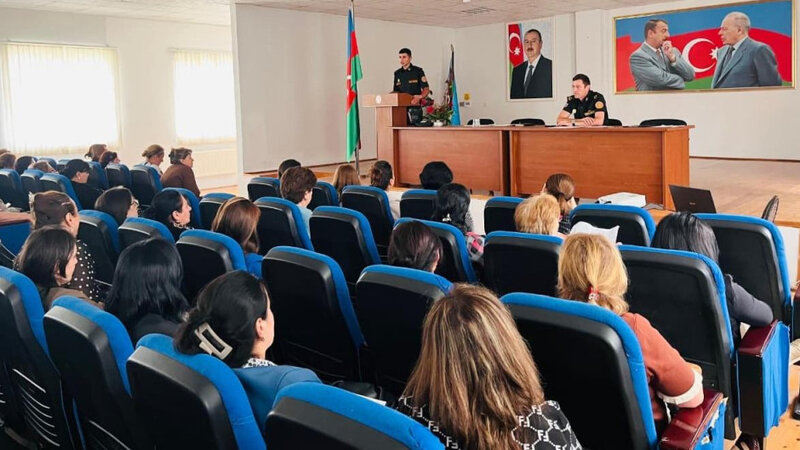 FHN-in Şimal Regional Mərkəzi mülki müdafiə kursları keçirdi -